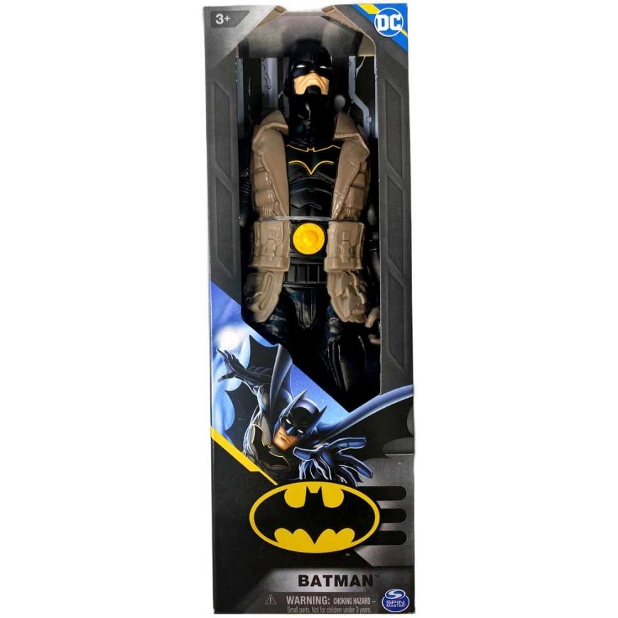 DC Comics Batman large figure doll with brown coat 30 cm – 3