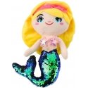 Lean Toys Pehmeä leikkikalu merenneito, jossa on suomut, 30 cm Lean Toys Pehmeä leikkikalu merenneito, jossa on suomut, 30 cm