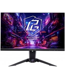 Asrock Phantom Gaming PC lamekuvar 68,6 cm (27") 2560 x 1440 pikslit Quad HD LED Must