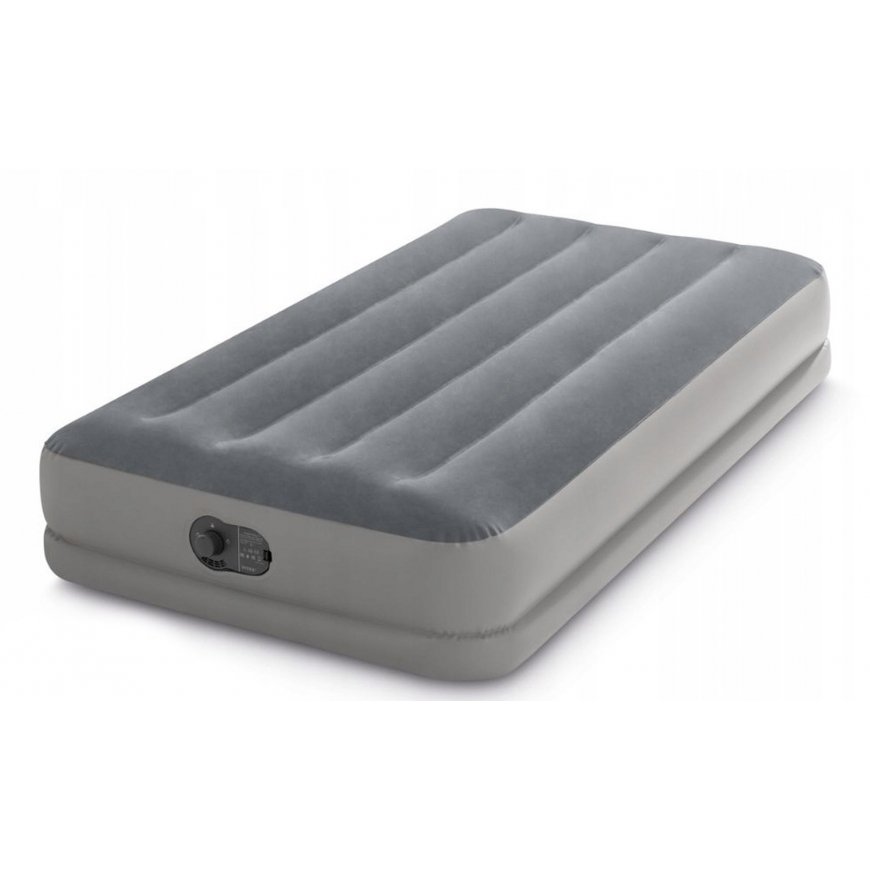 Intex 64112 ilmapatja Yksittäinen patja Harmaa Unisex – 3