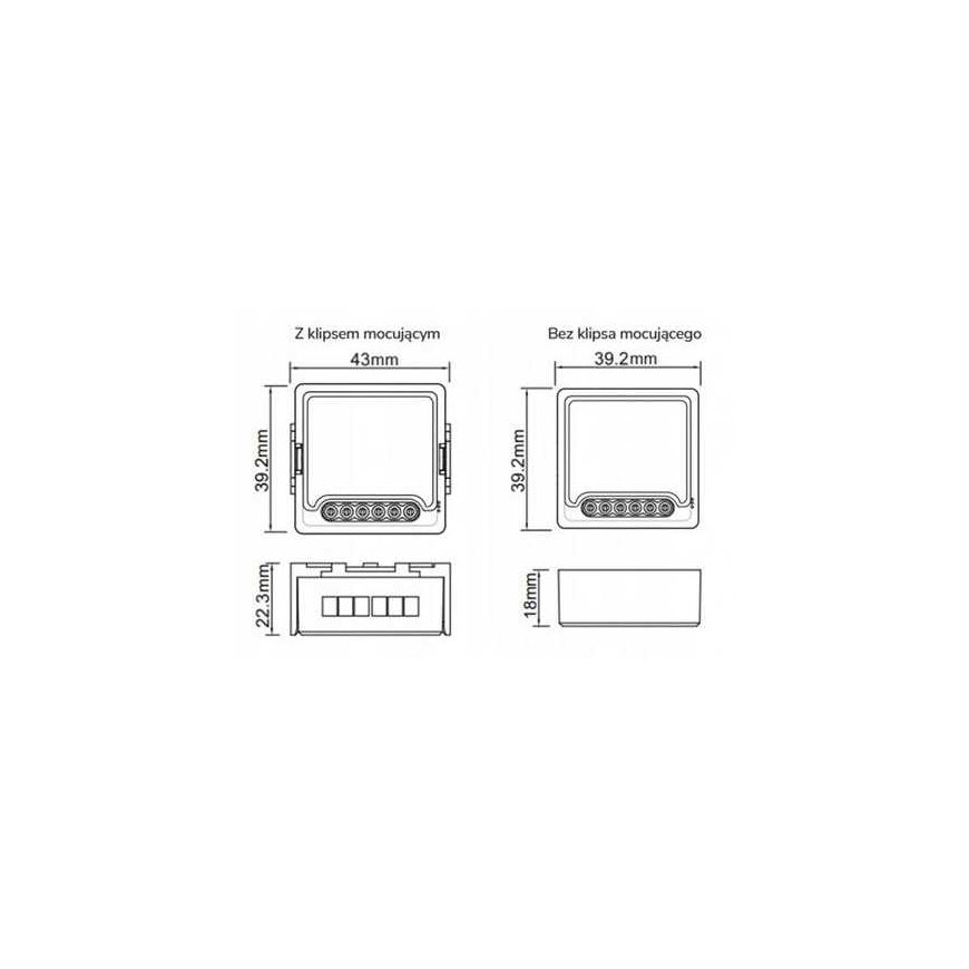 OXT mini voltage relay module AC 230V DC 5V 12-48V WiFi TUYA – 3