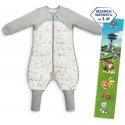 Pižama Love To Dream - 6-12 kk - valkoinen, kuu - VAIHE 3 2,5 TOG Pižama Love To Dream - 6-12 kk - valkoinen, kuu - VAIHE 3 2,5 TOG
