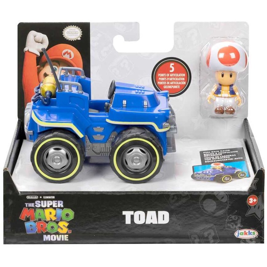 Jakks Pacific Mario Kart Toad Karto figūra 7 cm