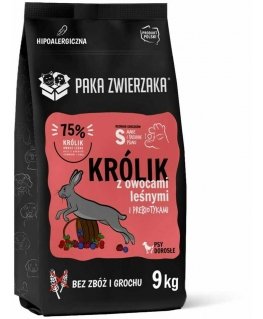 Pašarai Paka Zwierzaka triušiena ar meža ogām S Triušis 9kg