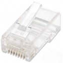 Intellinet 502399 vadu savienotājs RJ-45 Caurspīdīgs Intellinet 502399 vadu savienotājs RJ-45 Caurspīdīgs