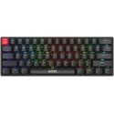 MARVO KG933 Saber 61 Wired Gaming Keyboard | USB-C | BT | 2.4 G | Black, 60% MARVO KG933 Saber 61 Wired Gaming Keyboard | USB-C | BT | 2.4 G | Black, 60%