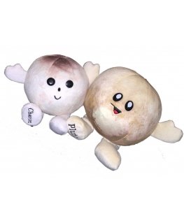Celestial Buddies Planety Dangaus draugų planetos Pliušinės planetos - Plutonas ir Mėnulis Charonas