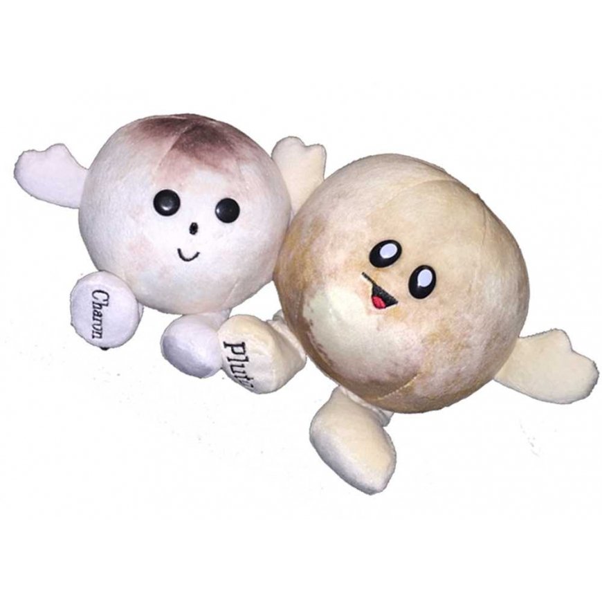 Celestial Buddies Planet Friends Plush Planets - Pluto and Moon Charon