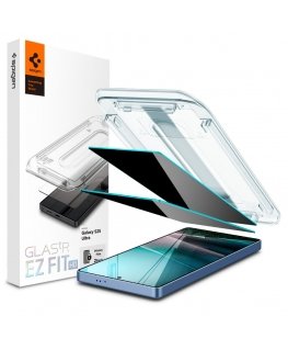 Spigen GLAS.tR EZ Fit HD Privacy Privātuma ekrāna aizsargs Samsung 2 pcs