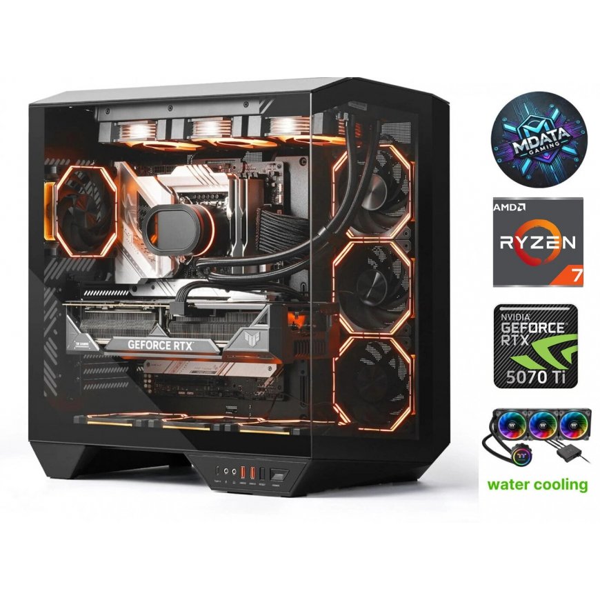 MDATA GAMING Ryzen 7 7800X3D 32GB 1TB SSD 2TB HDD RTX 4060 NoOs – 2