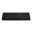 Savio BLACKOUT X2 BLUE klaviatuur Mängimine USB QWERTY US rahvusvaheline Must