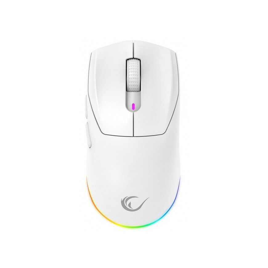 Hiiri Rampage Prote M5 Pro 26000 DPI RGB LED 1kHz valkoinen