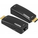 PREMIUMCORD HDMI FULL HD 1080p extender up to 50 m over a single Cat5e/6 cable PREMIUMCORD HDMI FULL HD 1080p extender up to 50 m over a single Cat5e/6 cable