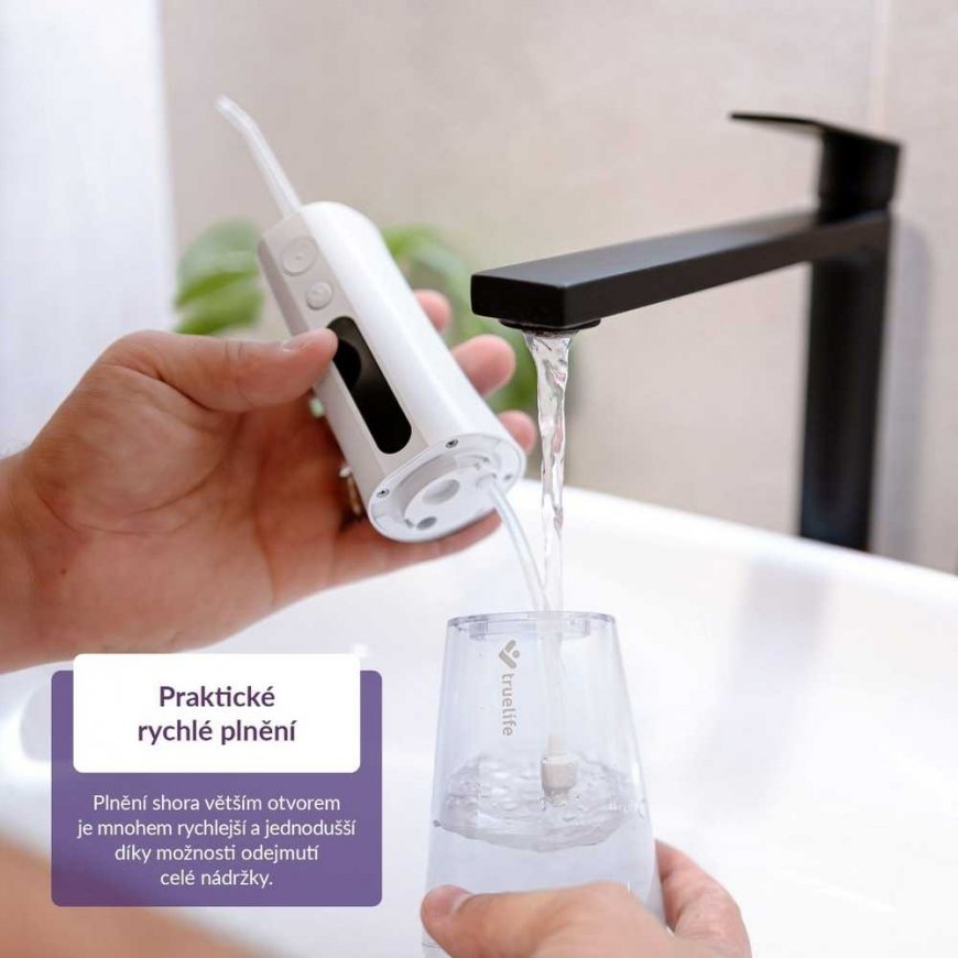 Toothbrush Irrigator TrueLife TrueLife AquaFloss Compact L100 – 4