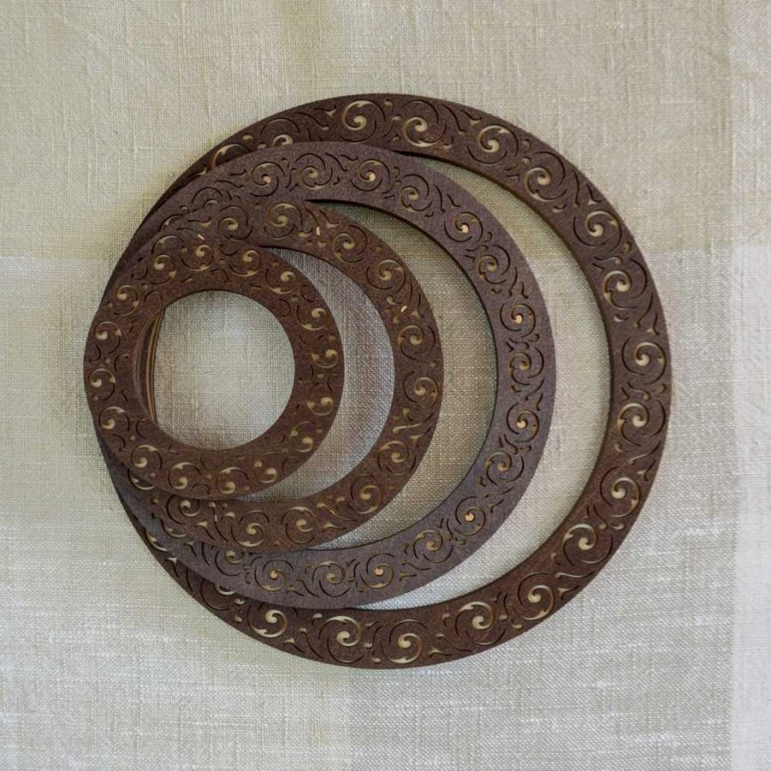 BOBKOVA ANNA FOP, reg. Nr. 2917408480 Lankas su magnetais 18 cm (Wenge) PM-017-1818W