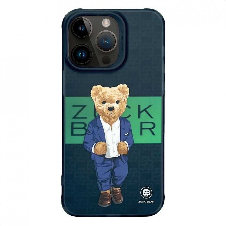 ZuckBear ZUCK BEAR case FRENCH RIVIERA, designed for IPHONE 15 Pro saint tropez shimmer