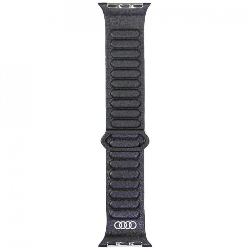 Audi logo ehtne nahk magnetiline rõngasrihm Apple Watch 40 jaoks – 2