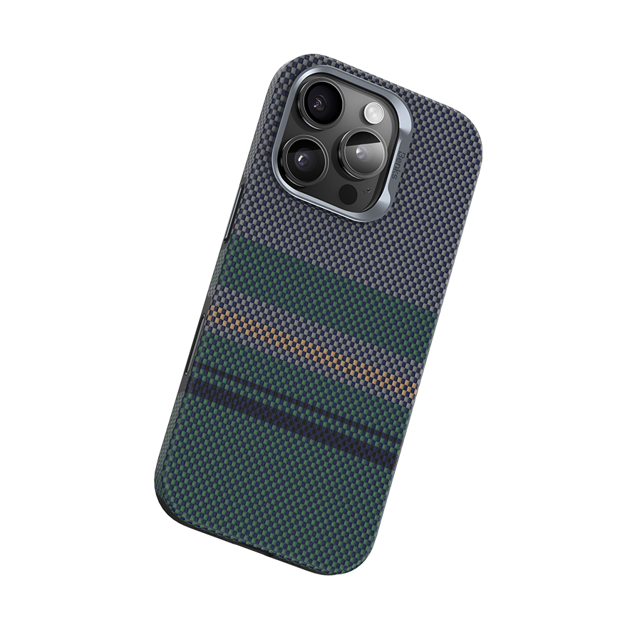Benks Dėklas Magnetic Armor Pro Aurora Kevlar 600D (BC66) skirtas Apple iPhone 16 Pro Max (Kameros valdymo mygtukas) – 2