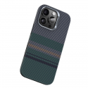 Benks Dēklas Magnetic Armor Pro Aurora Kevlar 600D (BC66) paredzēts Apple iPhone 16 Pro Max (Kameru vadības poga)