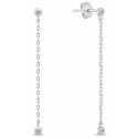 Brilio Silver Silver Hanging Earrings with Zircons EA1123W Brilio Silver Silver Hanging Earrings with Zircons EA1123W