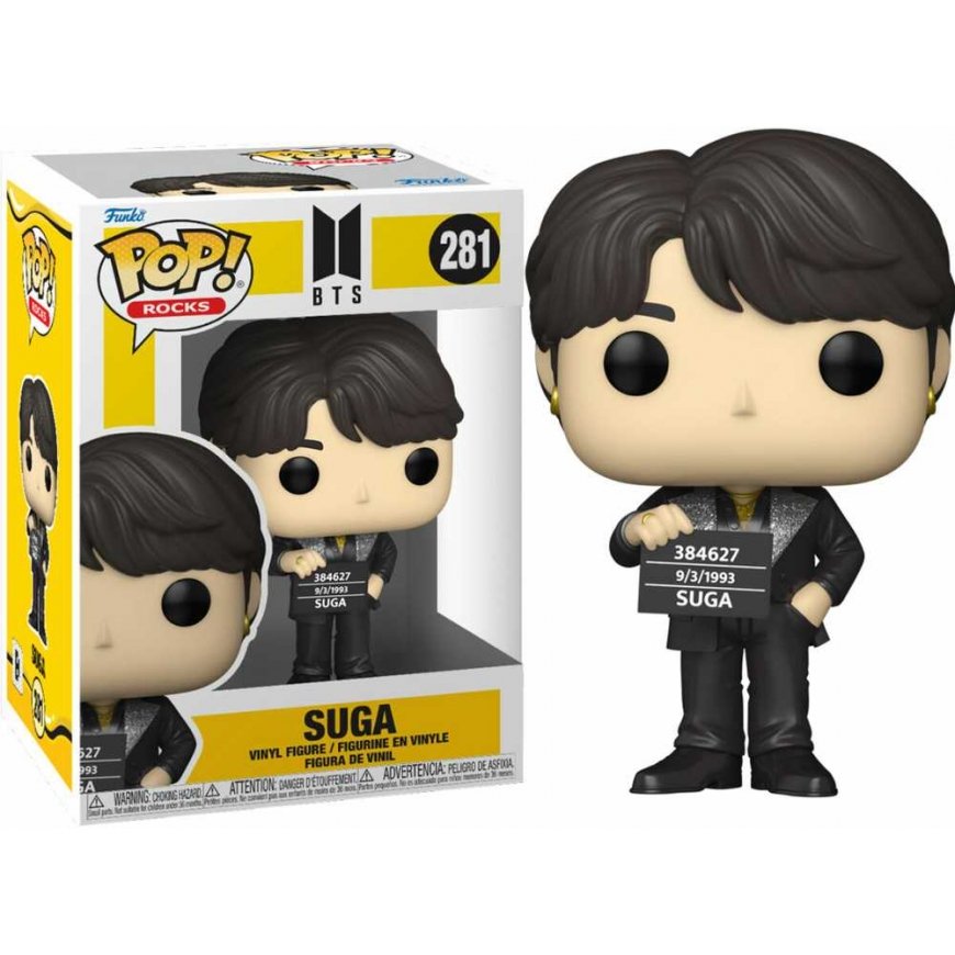 FUNKO POP! Vinilinė figūrėlė: BTS Butter - Suga, 10 cm – 4
