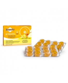Juanola Propolis Medus Cinkas Vitamiini C 24K
