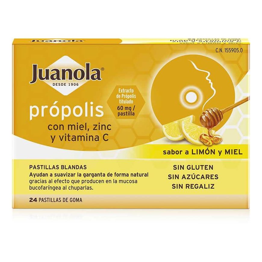 Juanola Прополис Медус Цинк Витамины С 24U – 2