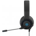 HP DHE-8011, kuulokkeet mikrofonilla, äänenvoimakkuuden säätö, musta, 2.0, valaistu, 3.5 mm liitin + USB HP DHE-8011, kuulokkeet mikrofonilla, äänenvoimakkuuden säätö, musta, 2.0, valaistu, 3.5 mm liitin + USB