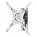 Deltaco ARM-0265 televizoriaus laikiklis 109,2 cm (43") Aliuminis, Juoda