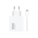 Xiaomi MDY-15-EK USB-A 90W kelioninis įkroviklis + USB-C 6A duomenų laidas