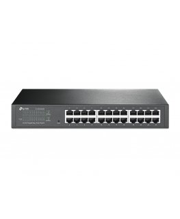 TP-Link TL-SG1024DE Управляемый L2 Gigabit Ethernet (10/100/1000) 1U Черный