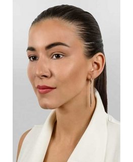 Brilio Silver stilīgi gari auskari no sudraba EA726W