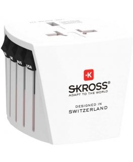 Skross pasaulinis kelionių adapteris MUV Micro be žemės