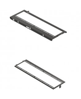 HAVN HS 420 ventilaatorite kinnitusklambrid 360 mm radiaatoritele - must