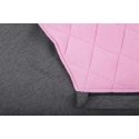CuddleCo Comfi-Extreme ūdensizturīgs guļammaiss - pelēks melange / rozā