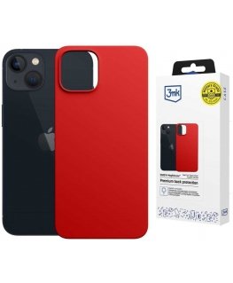 3MK Hardy MagSilicone -kotelo Apple iPhone 14 Plussalle punainen