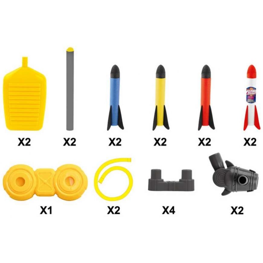 WOOPIE double foam rocket launcher, 8 pcs. – 5