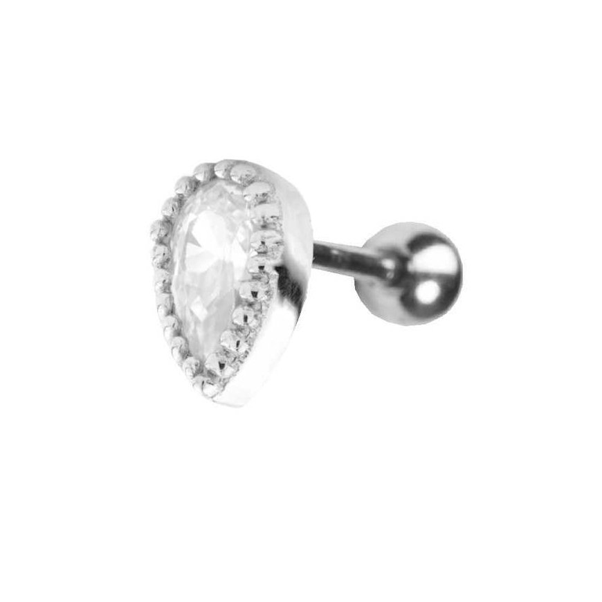 Trolley Steel Earrings Drop