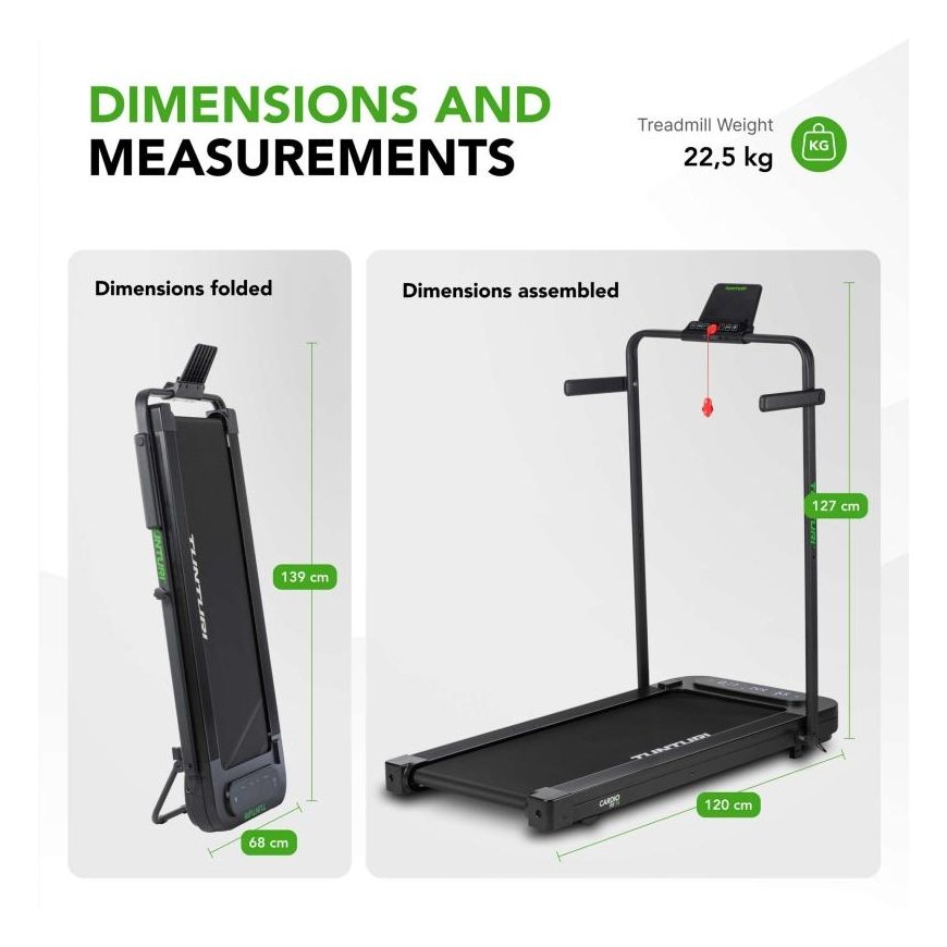 Беговая дорожка TUNTURI Cardio Fit T5 с Bluetooth – 3