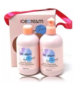 CREAM Inebrya Ice Kreminis Dry-T komplekt - Šampoon 300ml + Palsam 300ml