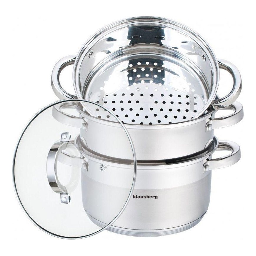 STEAM POT KLAUSBERG 4 ELEMENTS 18cm KB-7136