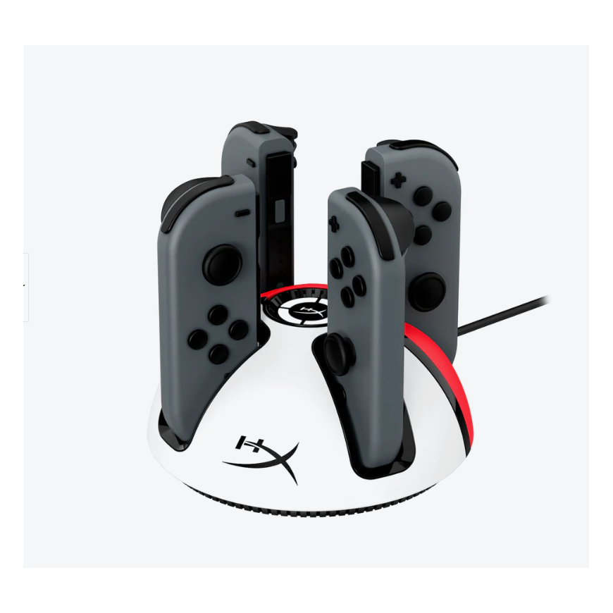 Hewlett Packard (HP) HP HyperX ChargePlay Quad 2 Nintendo Switch -ohjaimen laturi – 2