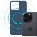 3MK Hardy MagSilicone maciņš Apple iPhone 15 Pro zilā krāsā