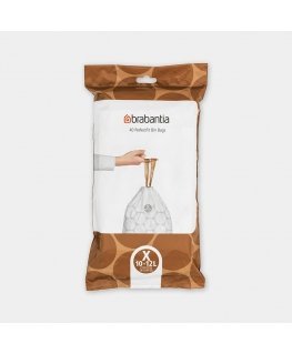 Brabantia 138041 šiukšlių maišas 12 L Balta 40 vnt