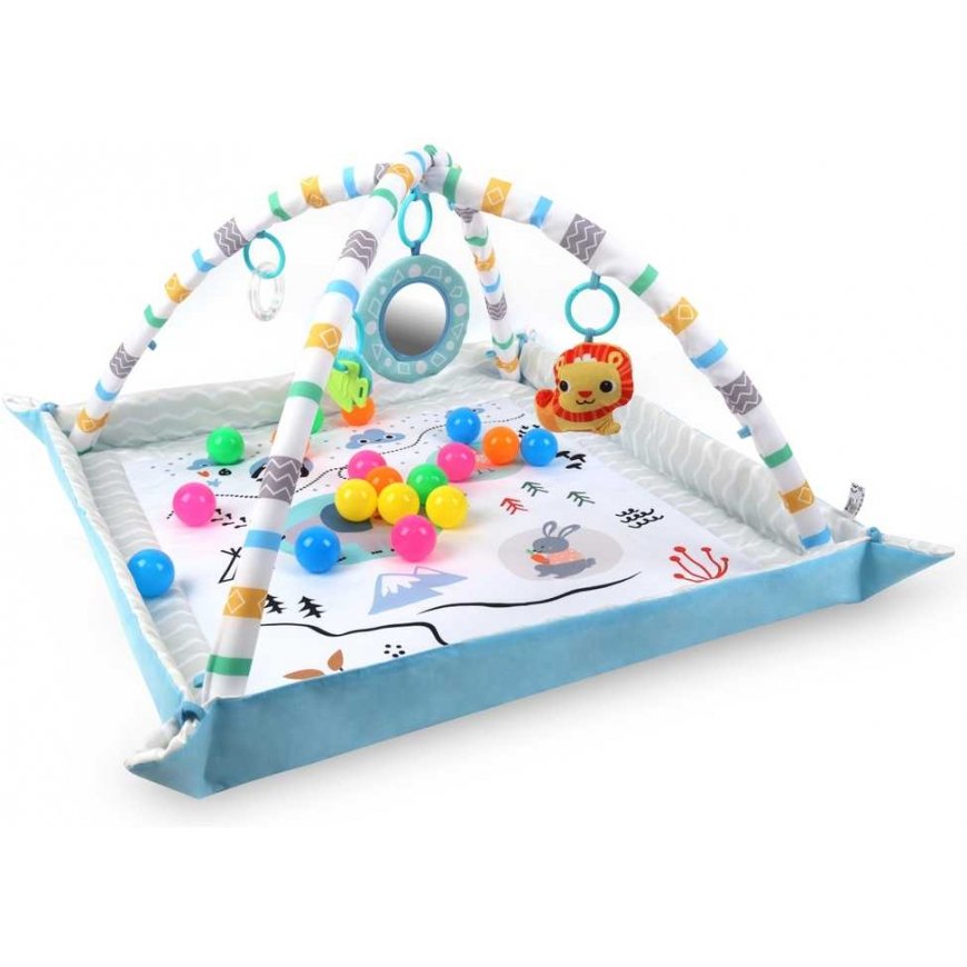 "TinyMini JL656-2A" 2-in-1 play mat for mountain adventures – 2