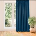 Kardin MILANA, indigo värvi, klassikaline, 5 cm, karnisi taskuga ja 3 cm pomponidega, 420x175 HOMEDE Kardin MILANA, indigo värvi, klassikaline, 5 cm, karnisi taskuga ja 3 cm pomponidega, 420x175 HOMEDE