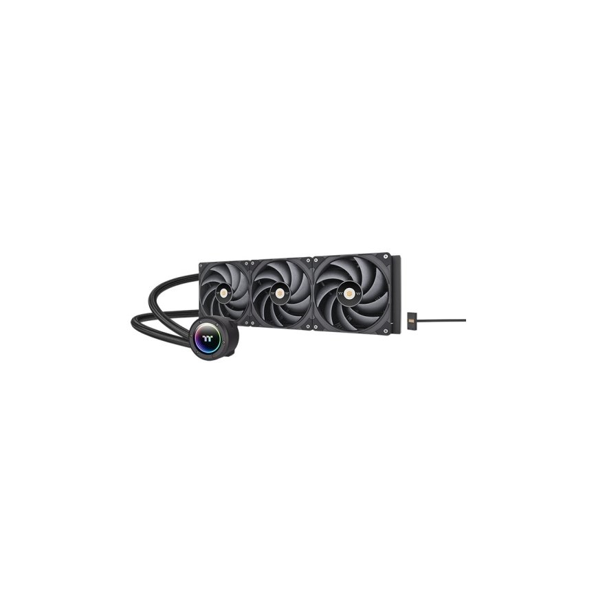 Thermaltake CL-W401-PL14BL-A Datora dzesēšanas sistēma Universāls šķidruma dzesētājs 14 cm Melns 1 p – 2
