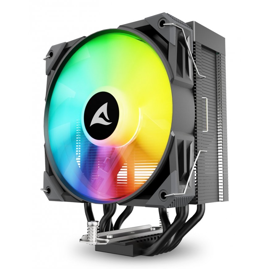 Sharkoon A50 RGB Procesors Gaisa dzesētājs 12 cm Melns 1 pcs – 3