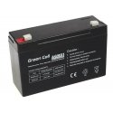 Green Cell AGM Battery 6V 12Ah - Batterie - 12.000 mAh Suletud pliiaku (VRLA)