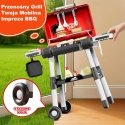 WOOPIE Grilis BBQ Ulkokeitin Interaktiivinen LED Setti XL 31 osaa WOOPIE Grilis BBQ Ulkokeitin Interaktiivinen LED Setti XL 31 osaa